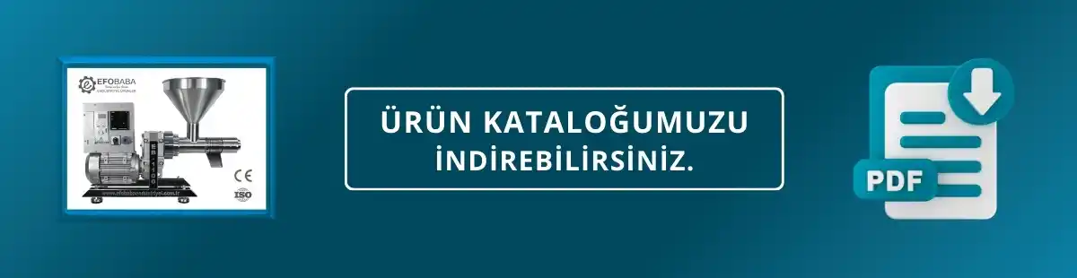 soğuk pres yağ makineleri ürün kataloğu
